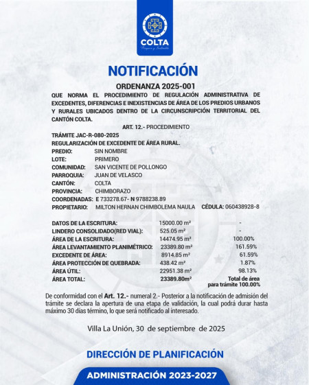 TRAMITE JAC-R-080-2025