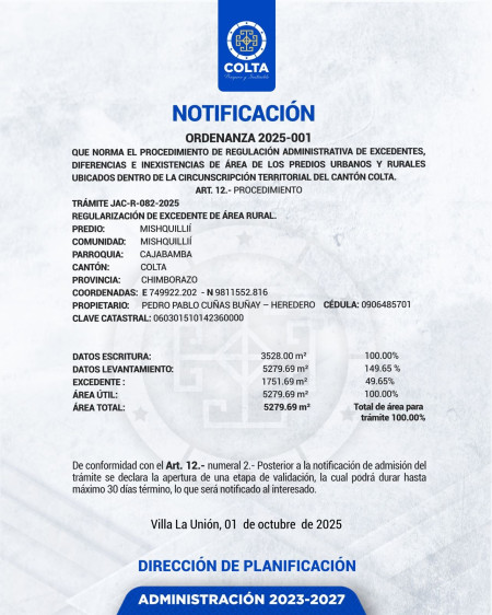 TRAMITE JAC-R-082-2025