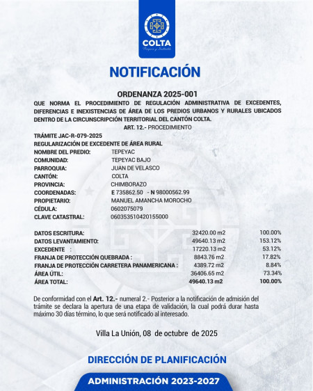 TRAMITE JAC-R-079-2025