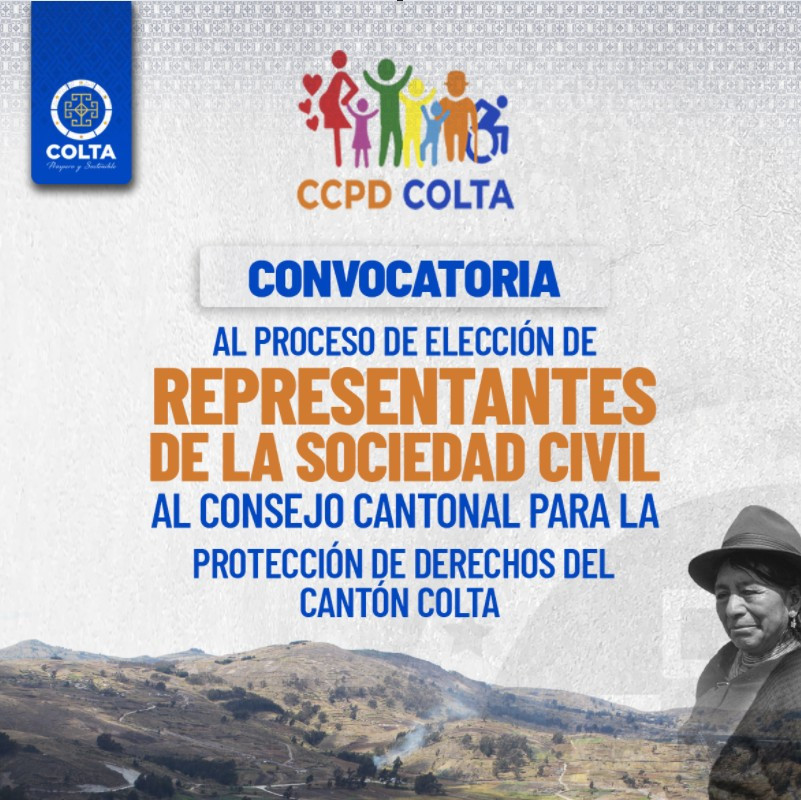 CONVOCATORIA REPRESENTANTES DE LA SOCIEDAD CIVIL