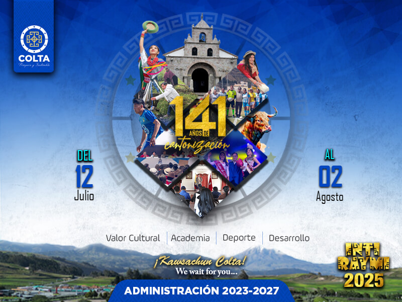 Celebración del Inti Raymi 2025 y 141 Años de Cantonización