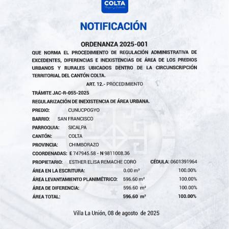 ordenanza
